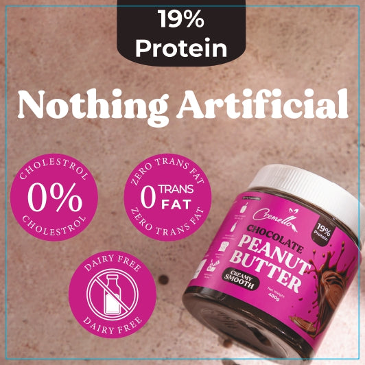 Cremello Chocolate Peanut Butter - Creamy Smooth