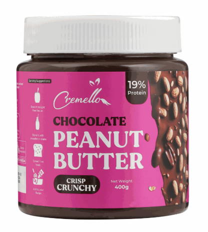 Chocolate Peanut Butter Crisp Crunchy