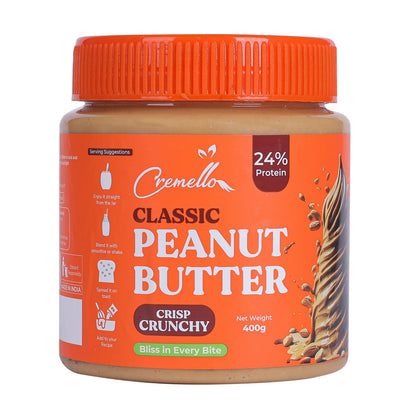 Cremello Classic Peanut Butter - Crisp Crunchy